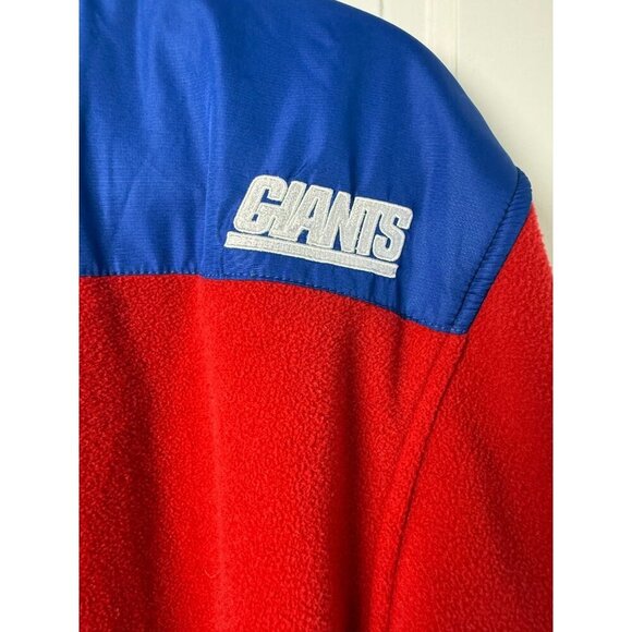 Team Apparel NFL New York Giants Heavyweight Youth Full Zip Fleece - Sz XL 16/18 - Picture 2 of 8
